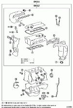 ENGINE OVERHAUL GASKET KIT 1